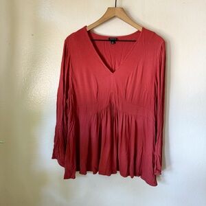 Torrid | Babydoll Rayon Crepe Top